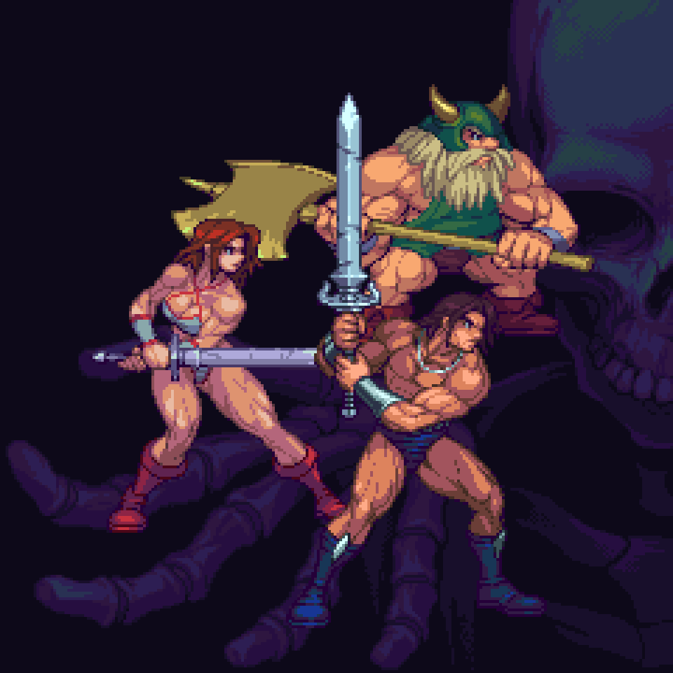 Todos characters pixel art